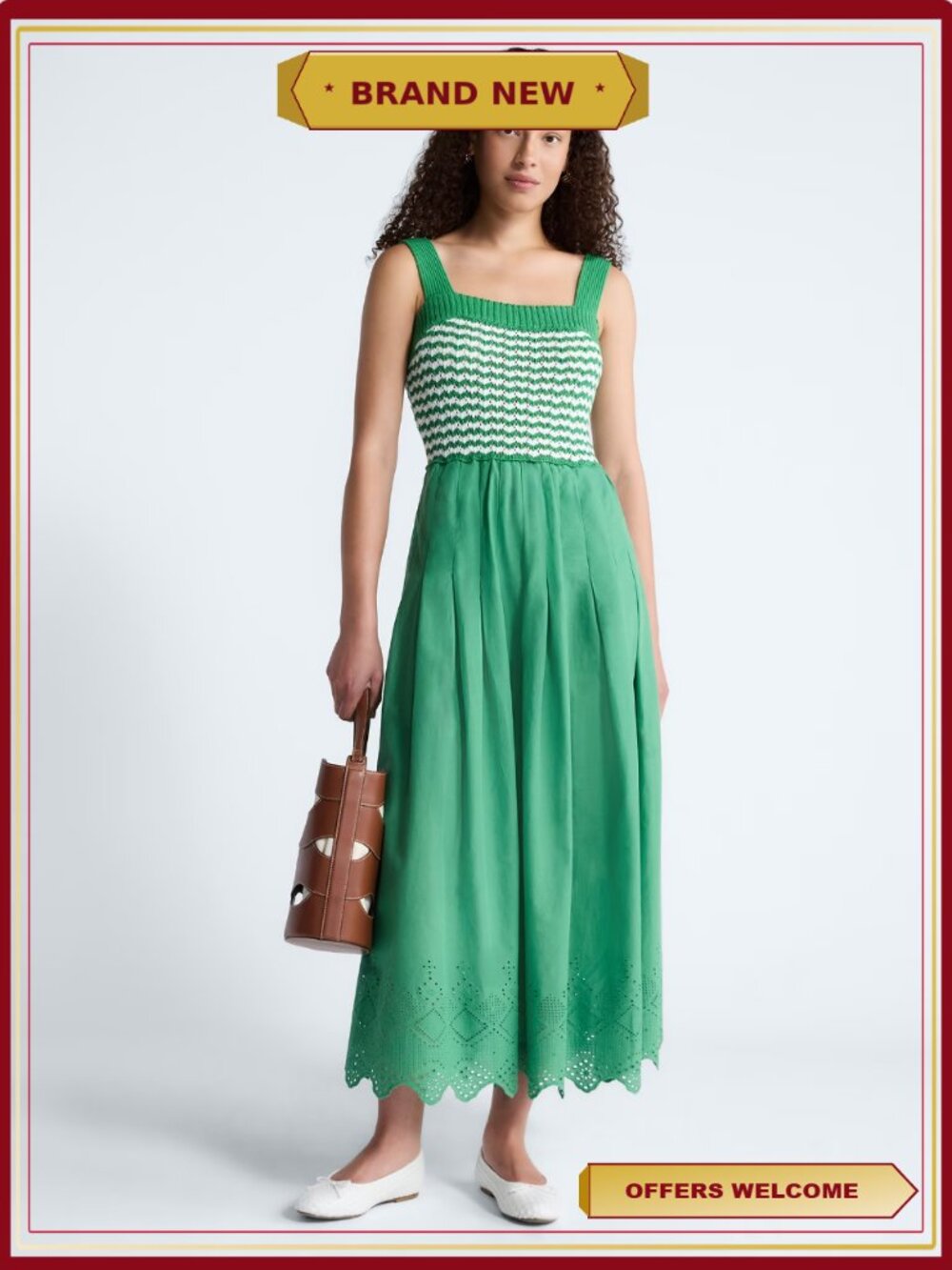 Sleeveless Textured Tank Sweater Dress Knit Cotton Casual Warm Weather